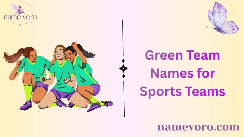 Green Team Names for Sports Teams