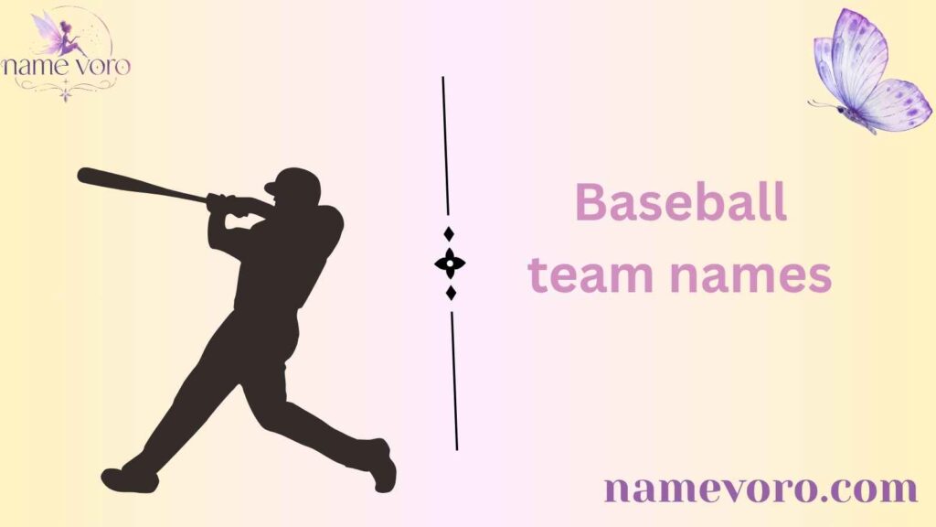 Baseball team names