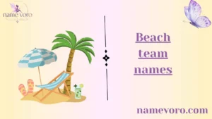 Beach team names