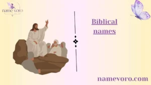 Biblical names