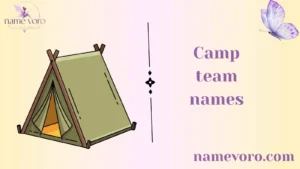 Camp team names