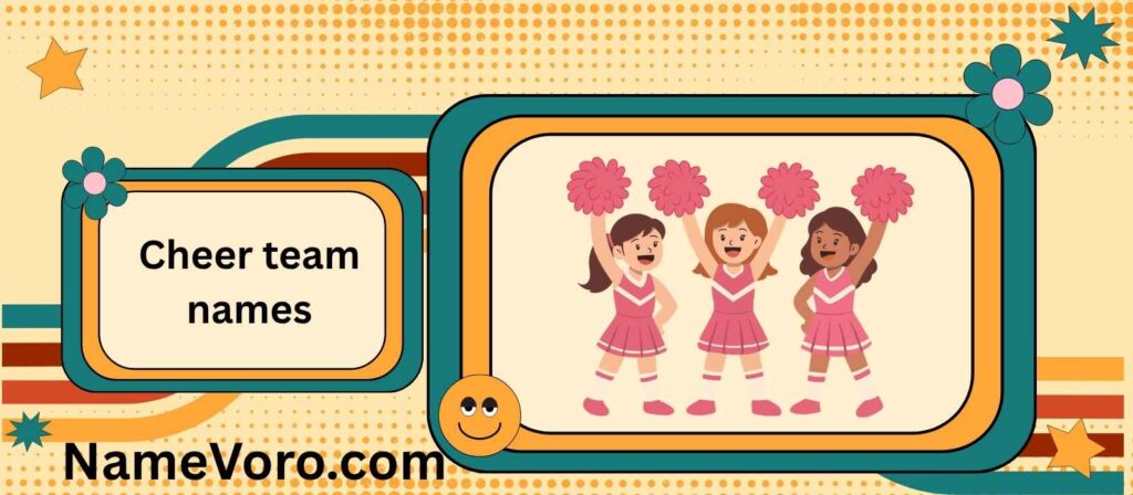 Cheer team names