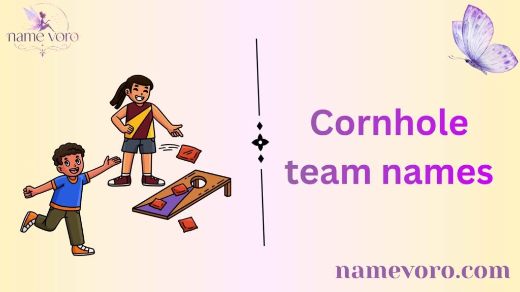 Cornhole team names