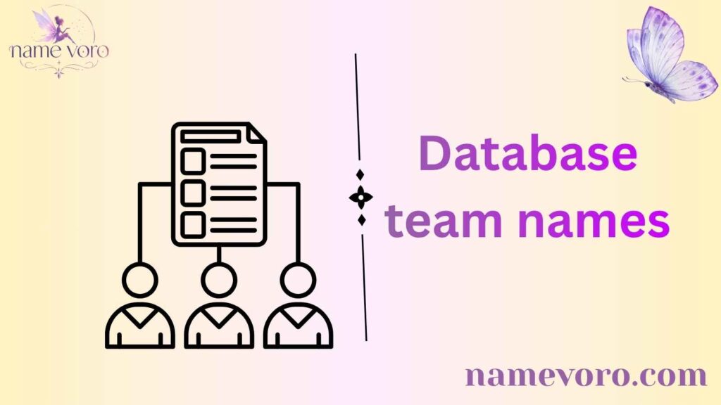 Database team names