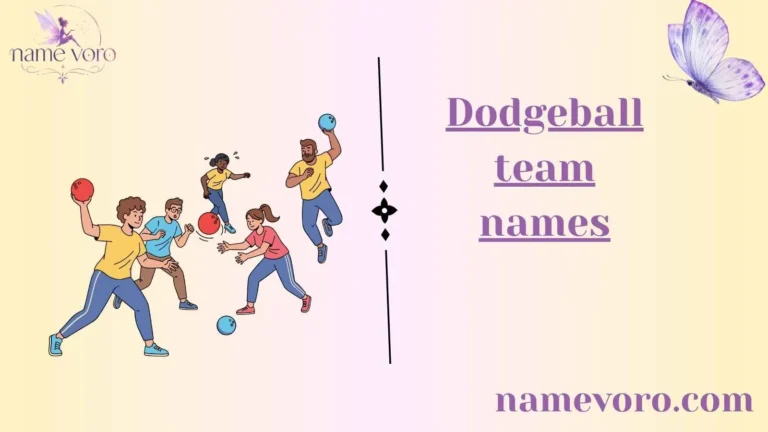 Dodgeball team names