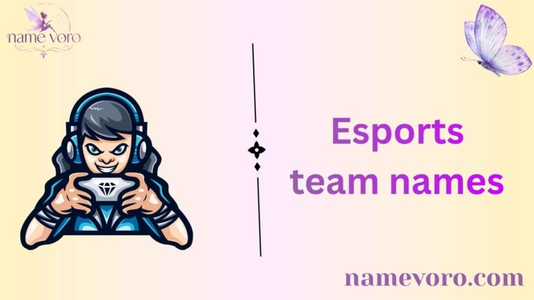 Esports team names