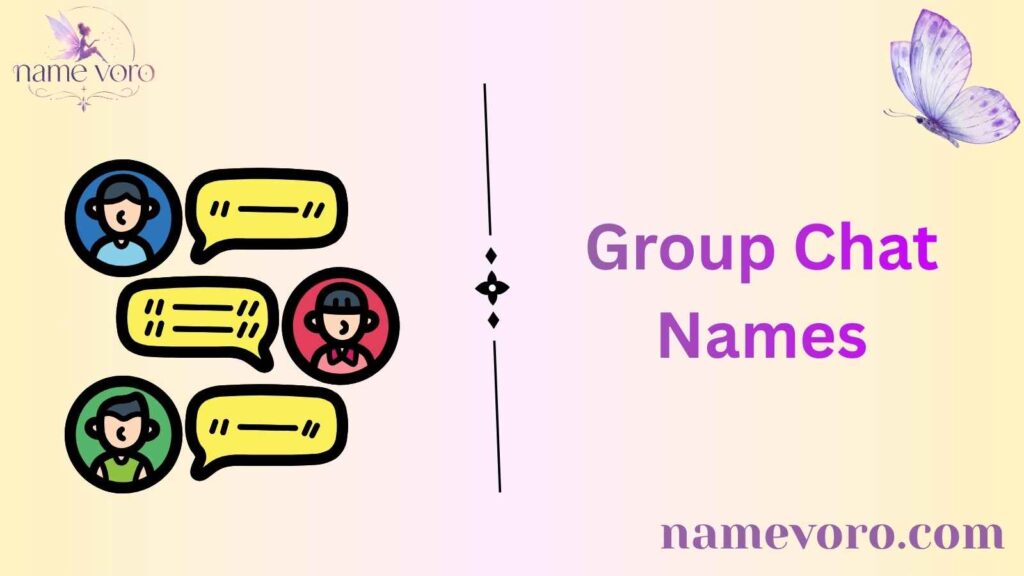 Group Chat Names