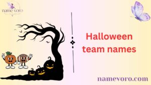 Halloween team names