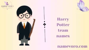 Harry Potter team names