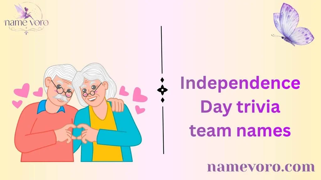 Independence Day trivia team names