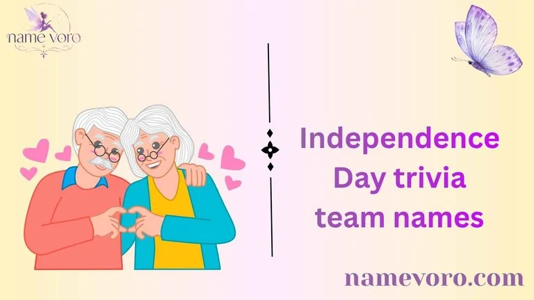 Independence Day trivia team names