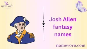 Josh Allen fantasy names