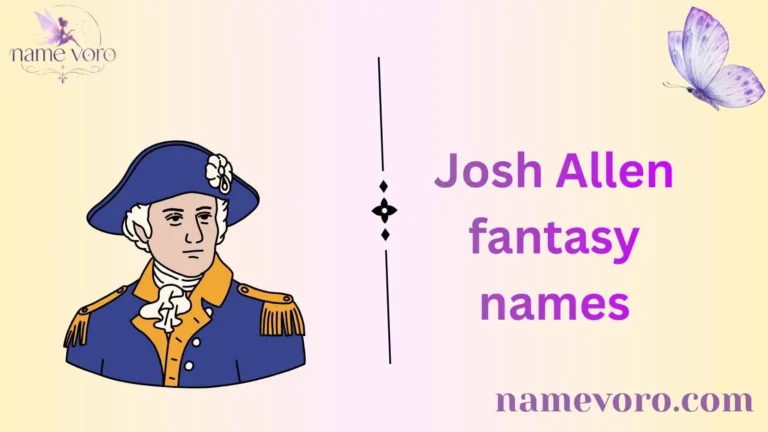 Josh Allen fantasy names