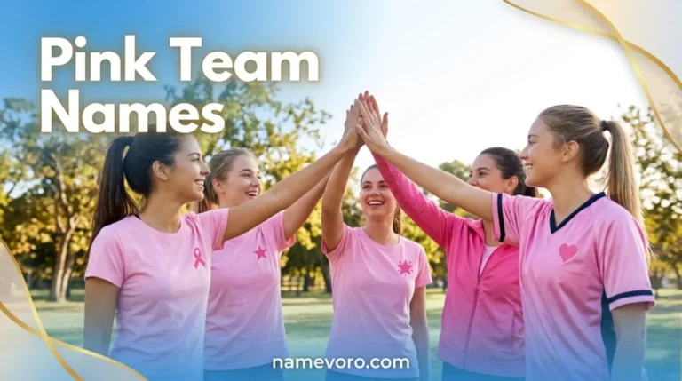 Pink Team Names