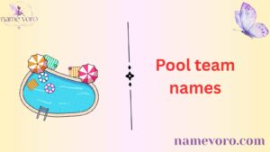 Pool team names