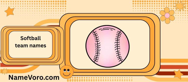 Softball team names