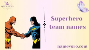 Superhero team names