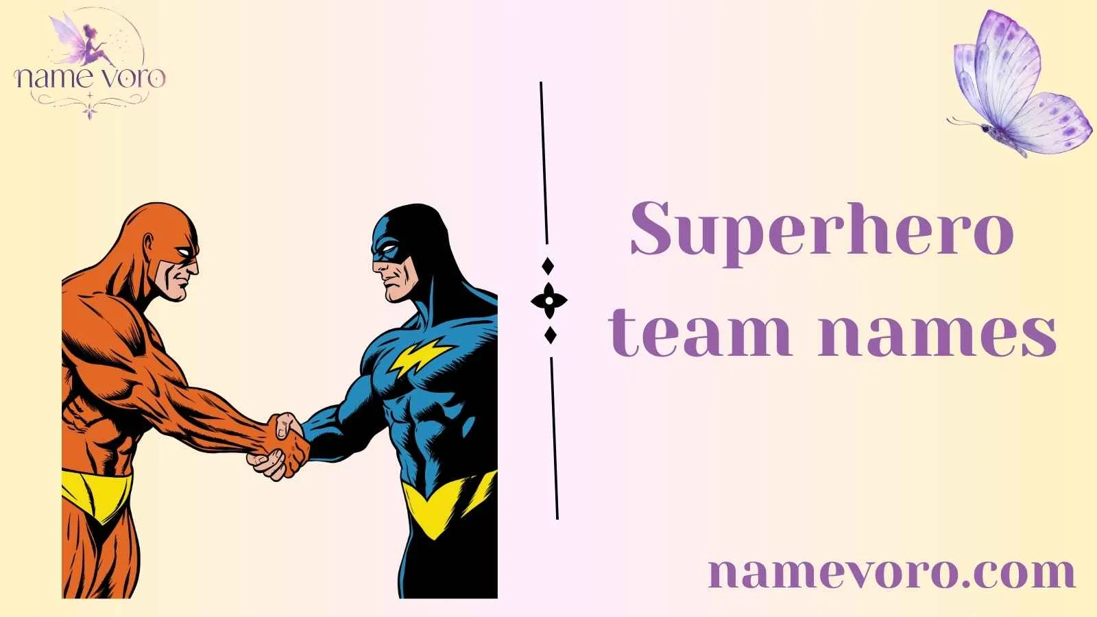 Superhero team names
