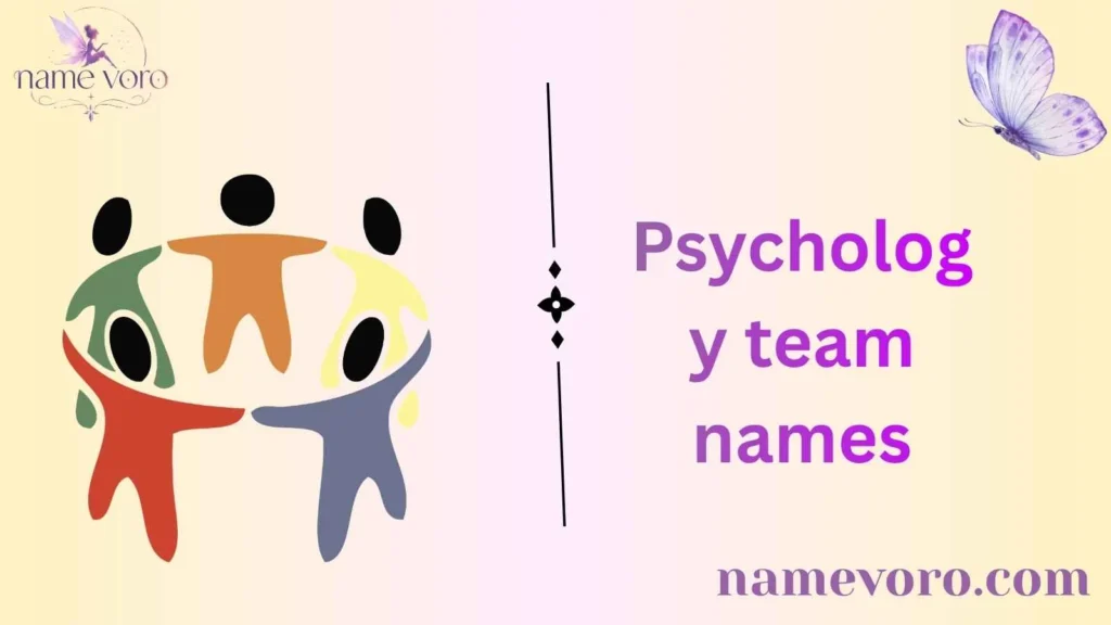 Psychology team names