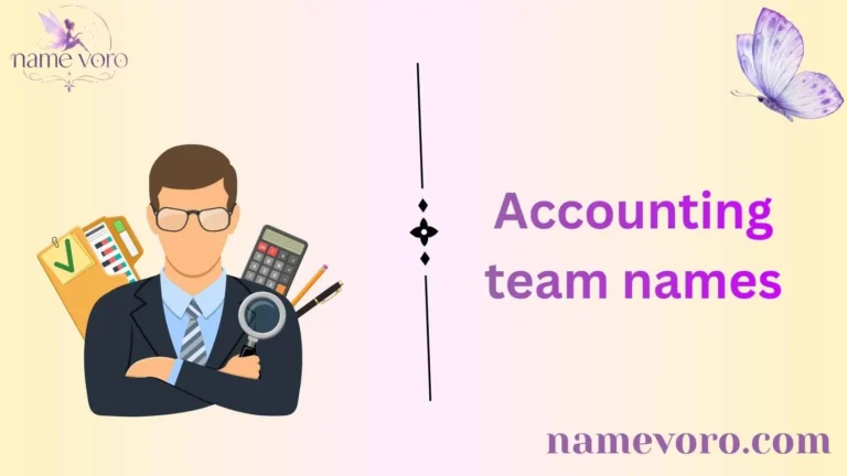 433+ 💰 Accounting Team Names That Make Numbers Fun