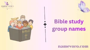 Bible study group names