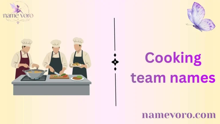 Cooking team names