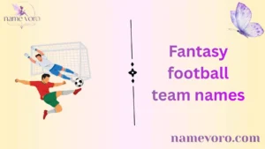 Fantasy football team names