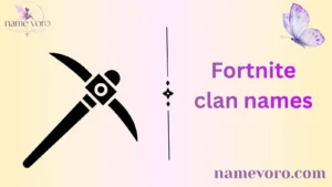 Fortnite clan names