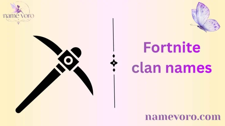 Fortnite clan names