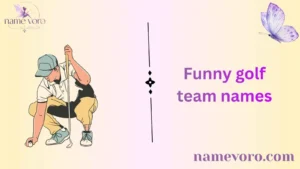Funny golf team names