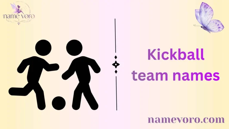 Kickball team names