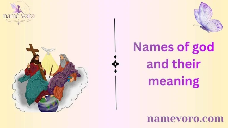 Names of god and their meaning