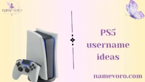 PS5 username ideas
