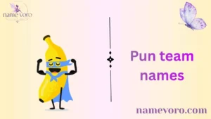 Pun team names