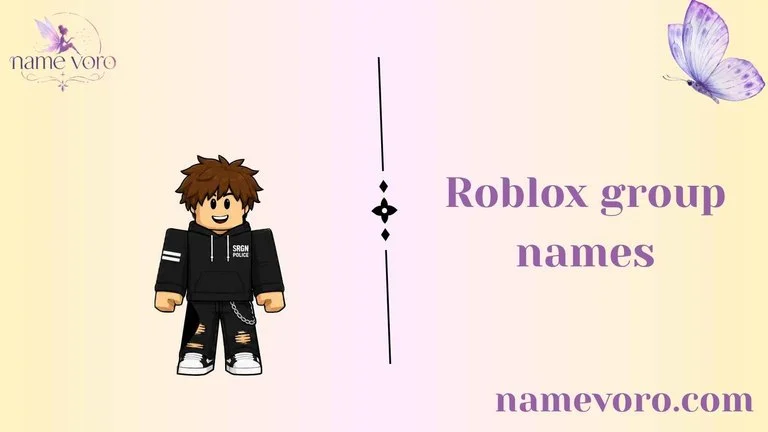 Roblox group names