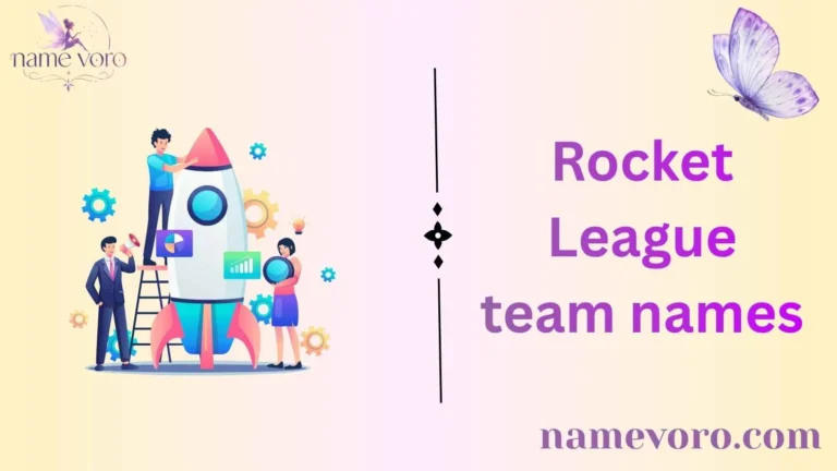 Rocket League team names