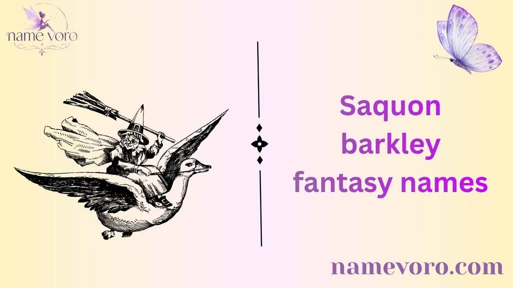 Saquon barkley fantasy names