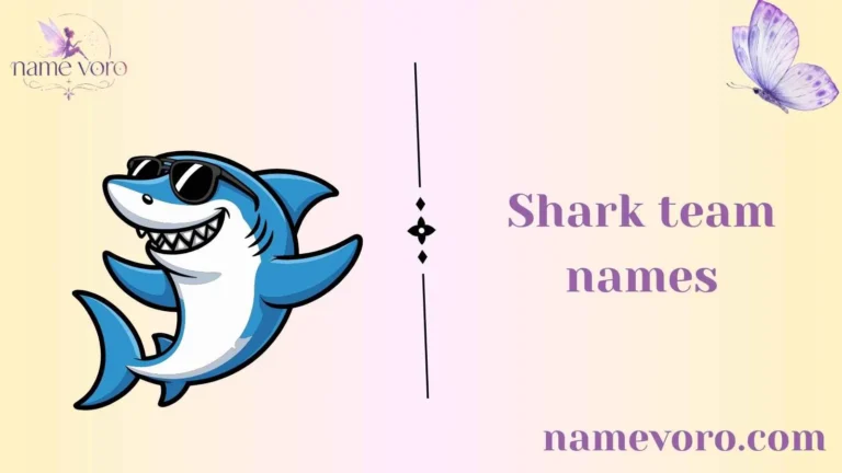 Shark team names