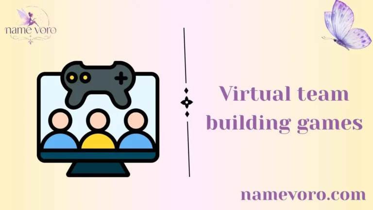 Virtual team building games