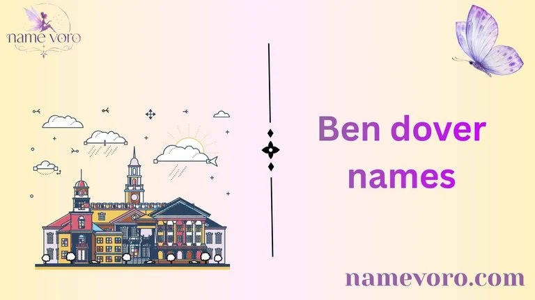 430+ Ben Dover Names: Funny & Clever Ideas