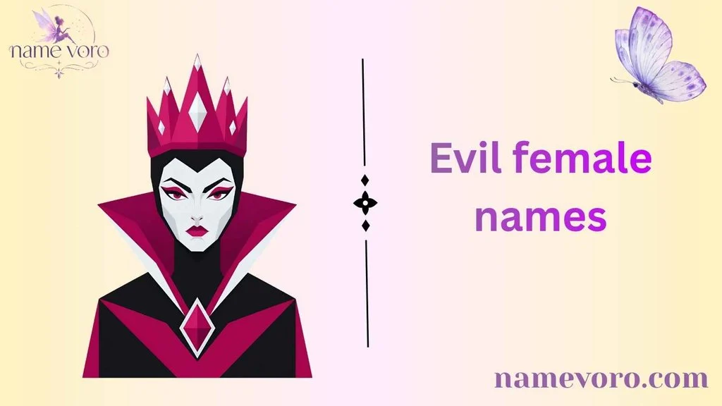Evil female names