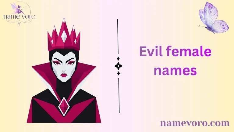 Evil female names