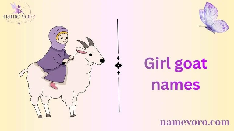 Girl goat names