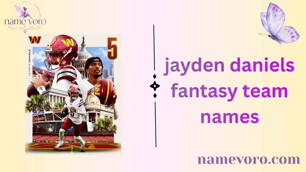 jayden daniels fantasy team names
