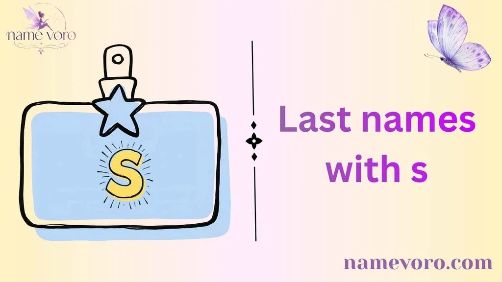 Last names with s