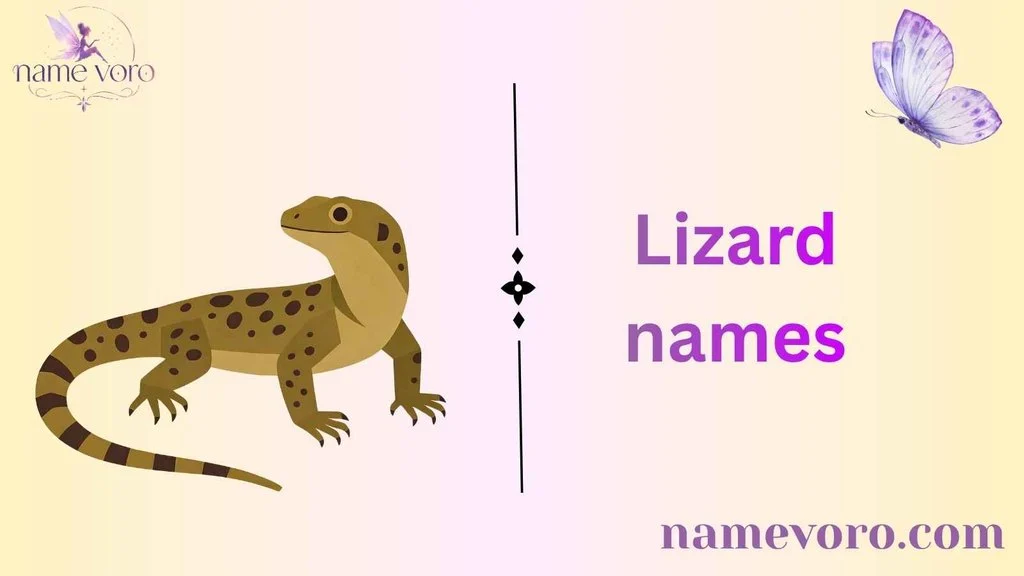 Lizard names