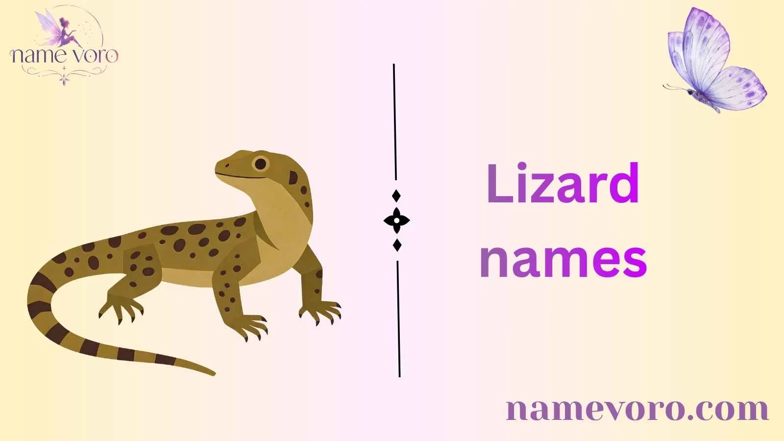 Lizard names