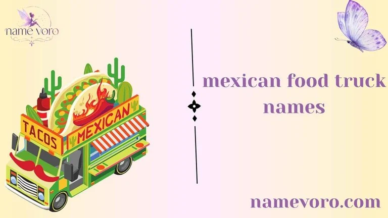 mexican food truck names