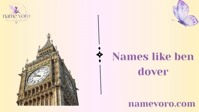 Names like ben dover