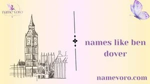 names like ben dover